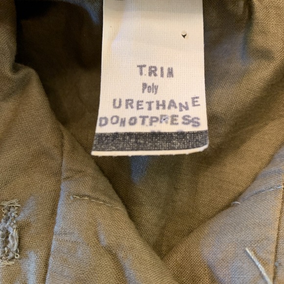 Vtg Jon Wesley Western Army Green Jumpsuit 1980s Women's Sz 8 Rockabilly - Picture 6 of 16